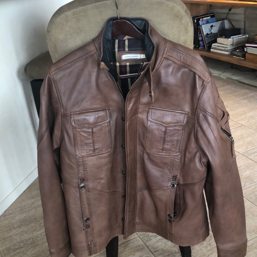 Genuine leather jacket